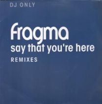 Say That You're Here Remixes