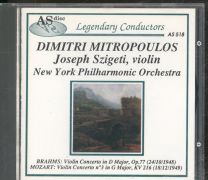 Brahms / Mozart - Violin Concerto In D Major, Op.77 / Violin Concerto N°3 In G Major, Kv 216