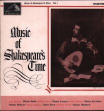 Music Of Shakespeare's Time Vol. 1