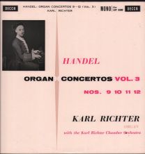 Handel - Organ Concertos Vol. 3: Nos. 9 10 11 12