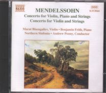 Mendelssohn - Concerto For Violin, Piano And Strings