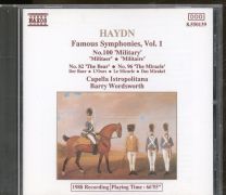 Haydyn - Famous Symphonies, Vol 1 (No.100 'Military' • No.82 'The Bear' • No.96 'The Miracle')