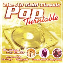 All Gold Classic Pop Turntable
