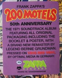 200 Motels (50th Anniv.) (Ltd.red Vinyl)