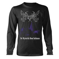 Mayhem de Mysteriis Dom Sathanas Long-Sleeve Shirt Black Xxl - Xx-Large