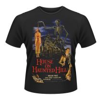 -House On Haunted Hill- Men's Black Tee (Small) - Small