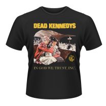 Plastic Head Men's Dead Kennedys In God We Trust T-Shirt, Black, Small - Small
