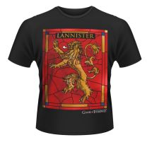 Plastic Head Men's Game of Thrones House Lannister T-Shirt, Black, Small - Small