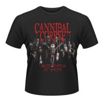 Plastic Head Men's Cannibal Corpse Butchered At Birth 2015 T-Shirt, Black, Large - Large