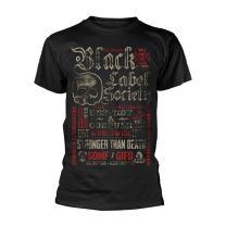 Black Label Society Destroy & Conquer Men T-Shirt Black L, 100% Cotton, Regular - Large