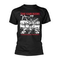 Varukers T Shirt Another Religion Band Logo Official Mens Black Xxl - Xx-Large