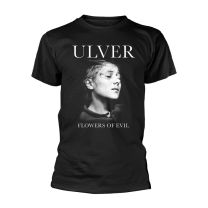 Ulver T Shirt Flowers of Evil Band Logo Official Mens Black S - Small