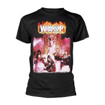Wasp 'first Album' (Black) T-Shirt (Large)