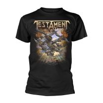Testament the Formation of Damnation Men T-Shirt Black M, 100% Cotton, Regular - Medium