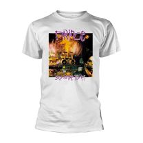 Prince T Shirt Sign O' the Times Official Mens White S - Small