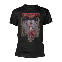 Testament T Shirt Ishtars Gate Band Logo Official Mens Black Xl - X-Large