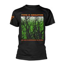 Type O Negative T Shirt Suspended In Dusk Band Logo Official Mens Black Xxl - Xx-Large