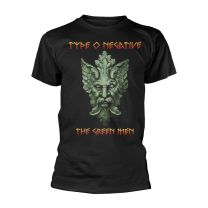 Type O Negative T Shirt the Green Men Band Logo Official Mens Black Xl - X-Large