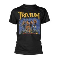 Trivium T Shirt Kings of Streaming Band Logo Official Mens Black S - Small