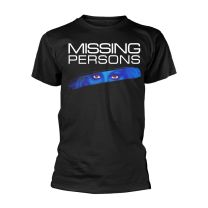 Missing Persons T Shirt Walking In L A Band Logo Official Mens Black Xxl - Xx-Large