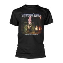 Sacrilege T Shirt Within the Prophecy Band Logo Official Mens Black L - Large