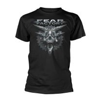 Fear Factory T Shirt Legacy Band Logo Official Mens Black M