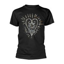Plastic Head Gojira 'fortitude Heart' (Black) T-Shirt (X-Large) - X-Large