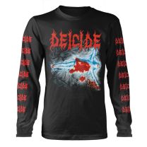 Plastic Head Deicide 'once Upon the Cross' (Black) Long Sleeve Shirt (Medium)