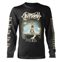 Cryptopsy 'blasphemy Made Flesh' (Black) Long Sleeve Shirt (M) - Medium