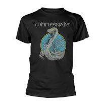 Plastic Head Whitesnake Men's Circle Snake T-Shirt Black - Large