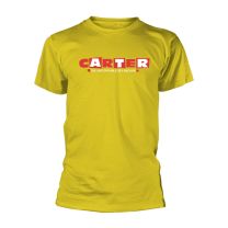 Carter the Unstoppable Sex Machine T Shirt Carter Usm Logo Official Mens M Yellow - Medium