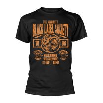 Plastic Head Black Label Society 'hell Riding Worldwide' (Black) T-Shirt (Medium)