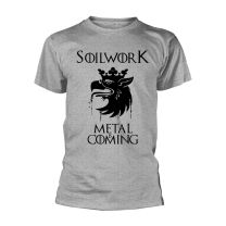 Soilwork T Shirt Got Band Logo Official Mens Grey M - Medium