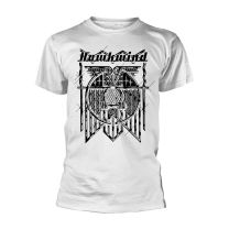 Hawkwind T Shirt Doremi Band Logo Official Mens White Large - Large