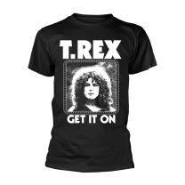 Plastic Head T. Rex 'get It On' (Black) T-Shirt (X-Large) - X-Large