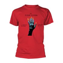 Plastic Head the Flesh Eaters 'a Minute To Pray' (Red) T-Shirt (Small) - Small