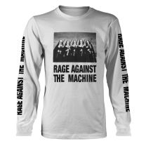 Plastic Head Rage Against the Machine 'nuns & Guns' (White) Long Sleeve Shirt (Small)