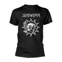 Soilwork T Shirt Symbol Band Logo Official Mens Black S - Small