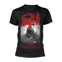 Death 'the Sound of Perseverance' (Black) T-Shirt - Ultrakult Clothing (Medium)