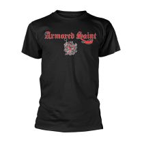 Plastic Head Armored Saint 'red Logo' (Black) T-Shirt (Large) - Large