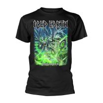 Iced Earth T Shirt Bang Your Head Band Logo Official Mens Black Xl