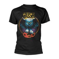 Rush T Shirt Owl Star Band Logo Official Mens Black M - Medium