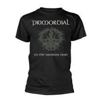 Primordial T Shirt To the Nameless Dead Band Logo Official Mens Black M