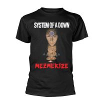 Plastic Head System of A Down 'mezmerize' (Black) T-Shirt (Small) - Small