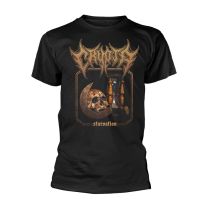 Crypta T Shirt Starvation Band Logo Official Mens Black S - Small