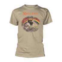 Rainbow - Rising Distressed (Natural) T-Shirt, Multicoloured, M - Medium