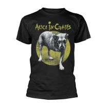 Alice In Chains 'tripod' (Black) T-Shirt (As8, Alpha, M, Regular, Regular) - Medium