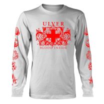 Ulver T Shirt Blood Inside Band Logo Official Mens White Longsleeve Xxl
