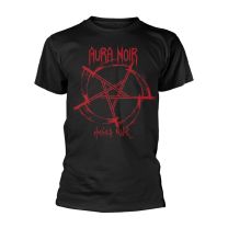 Aura Noir T Shirt Hades Rise Band Logo Official Mens Black L - Large