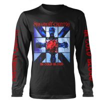 Malevolent Creation T Shirt In Cold Blood Official Mens Black Long Sleeve Xxl